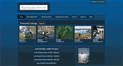 Desktop Screenshot of lakefrontrealtors.com